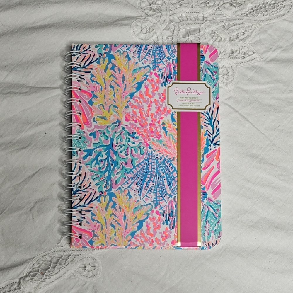 Lilly Pulitzer Notebook Coral Reef Pattern NWT - Great Gift!